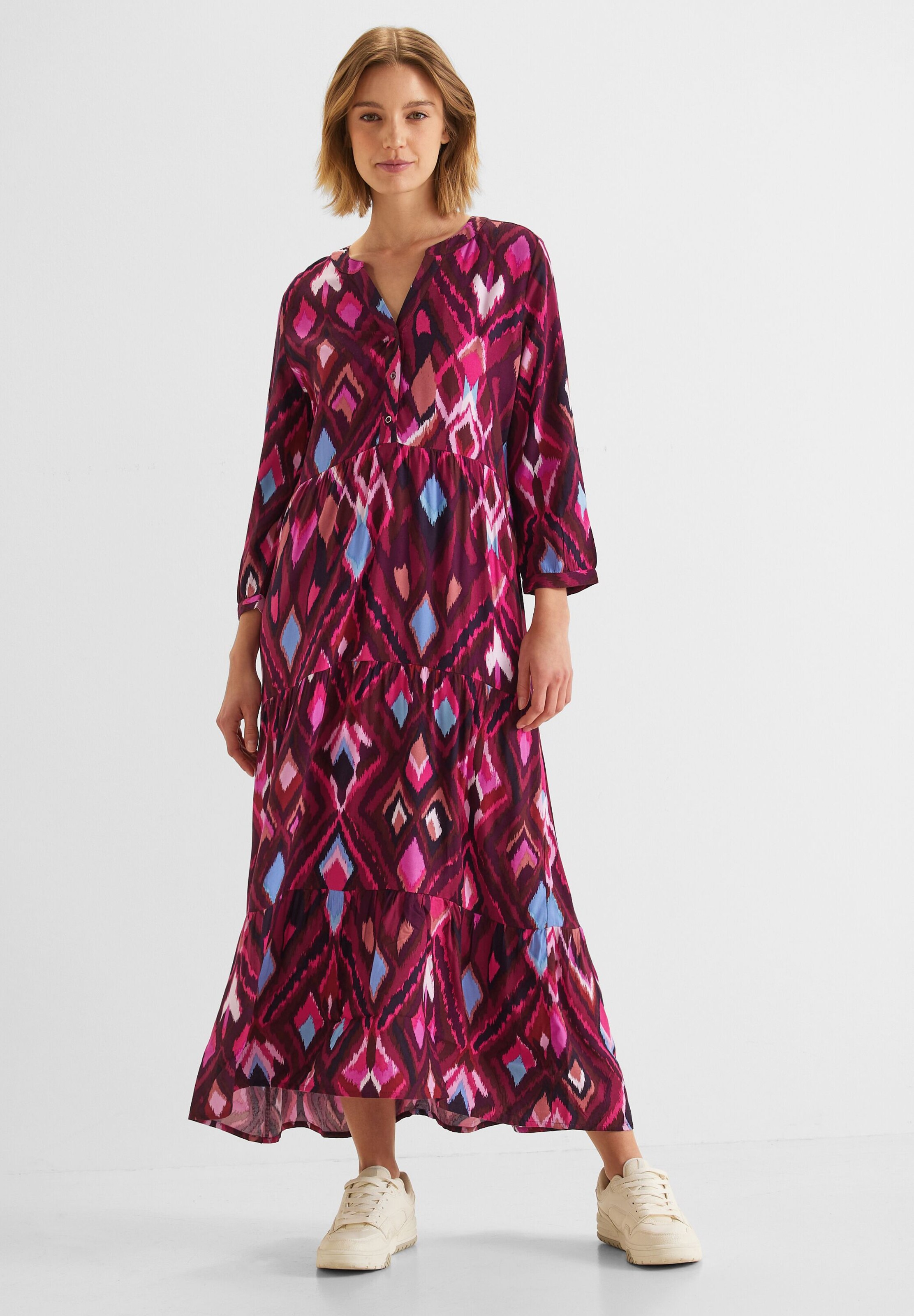 Street one rotes kleid Clearance